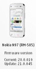 Nokia N97 Firmware PR 2.1