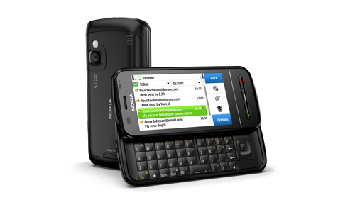 Nokia C6 Black 01 lowres Nokia 5800 Xpressmusic v52 and Nokia C6 v20 Firmware Update (Changelog)