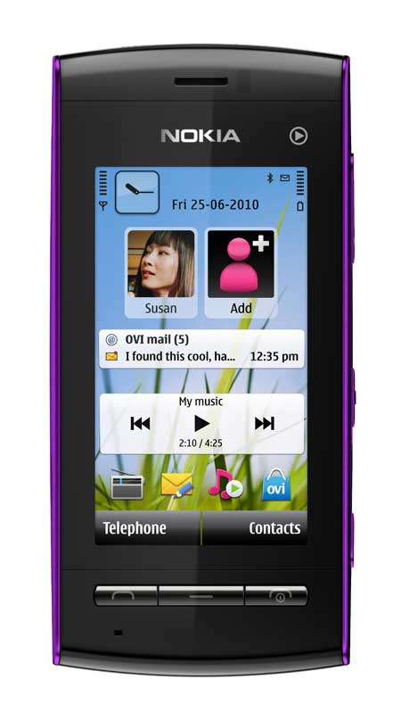 Nokia 5250 Purple Nokia 5250 Purple Nokia 5250 Photos & Specs