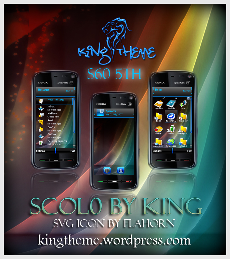 scolo S^1 S60 5th Edition Themes for Nokia N97, Nokia 5800, 5530 XpressMusic and Samsung I8910 Omnia HD