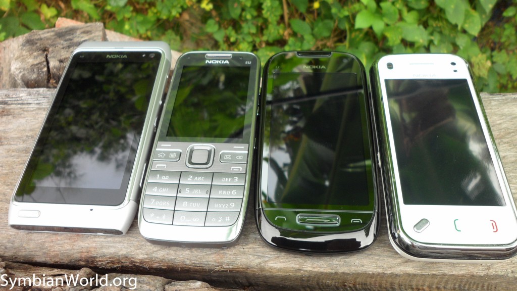 Nokia C7 vs N97 mini vs N8 vs E52 (1)