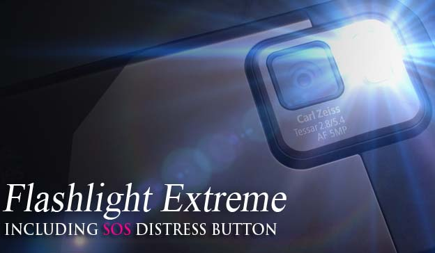 extreme flashlight S60 5th Edition Freeware Downloads for Nokia 5800, N97, 5530, C6, 5230, X6 and Samsung I8910