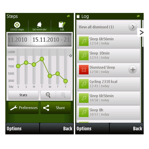 nokia wellness diary Symbian^3 Top Apps and Games