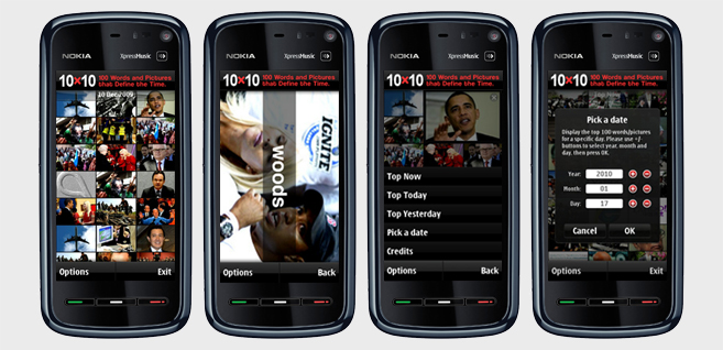 ten by ten Symbian^3 Top Apps and Games