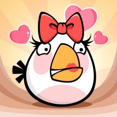 Angry Birds White Valentine Angry Birds White Valentine 410x410 custom Angry Birds Rio and Valentine New Birds! New Fun!