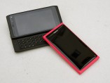 Nokia N950 vs Nokia N9 Pink and Black Keyboard out 157x118 Nokia N950 Unveiled But Exclusive To Developers   Comparison to Nokia N9 [Photos and Specs]