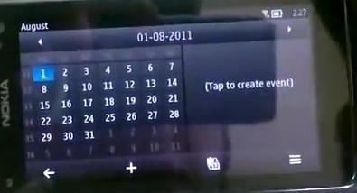 Calendar Symbian Belle