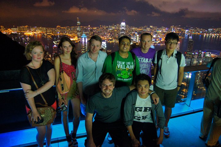 Group Pic at Greak Peak HK