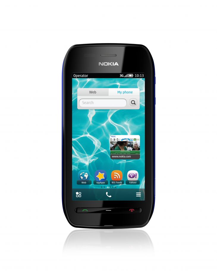 Nokia 603 running on symbian belle 4 Nokia 603 Announced, Packed With Symbian Belle and 1 GHz CPU   Specs, Photos, Video 